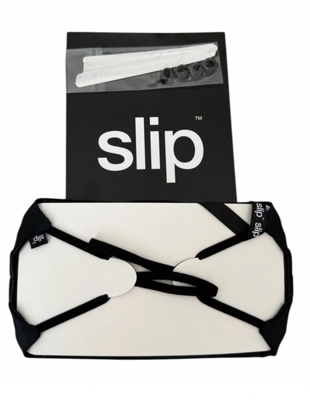 Slip Silk Pleated Face Mask **NEW NEVER OPENED** - Picture 2 of 5